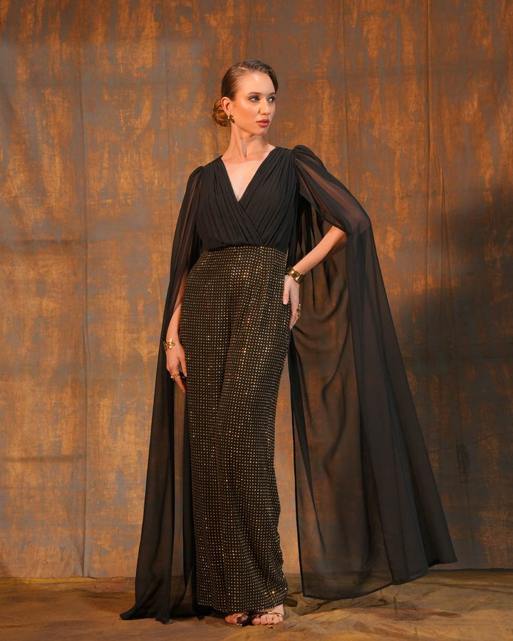 Valmont Black Jumpsuit