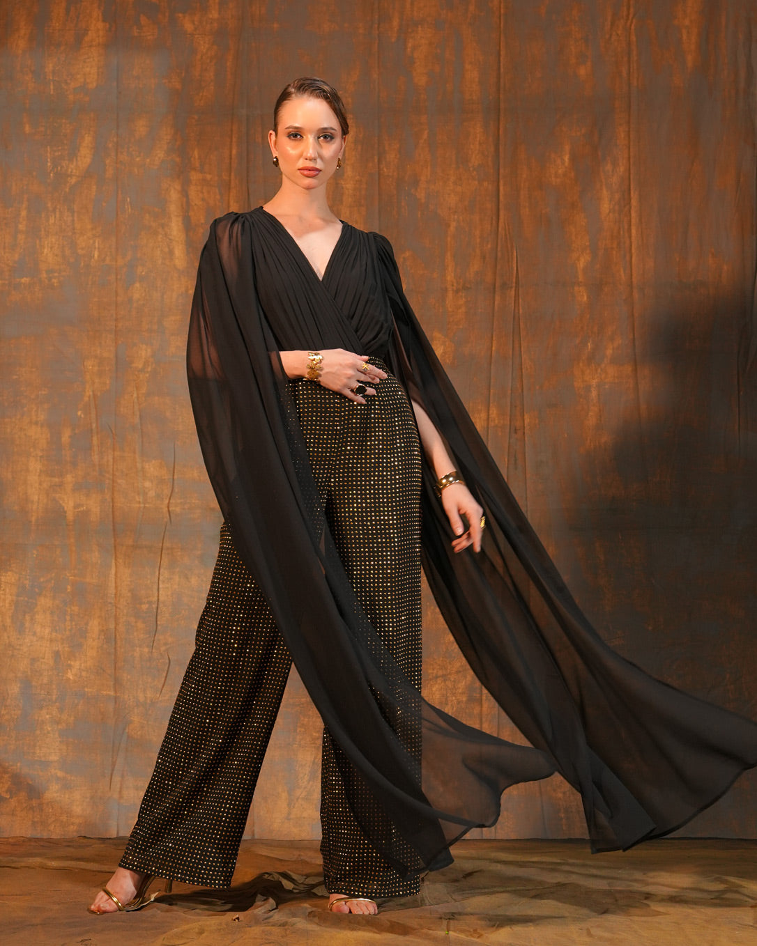 Valmont Black Jumpsuit