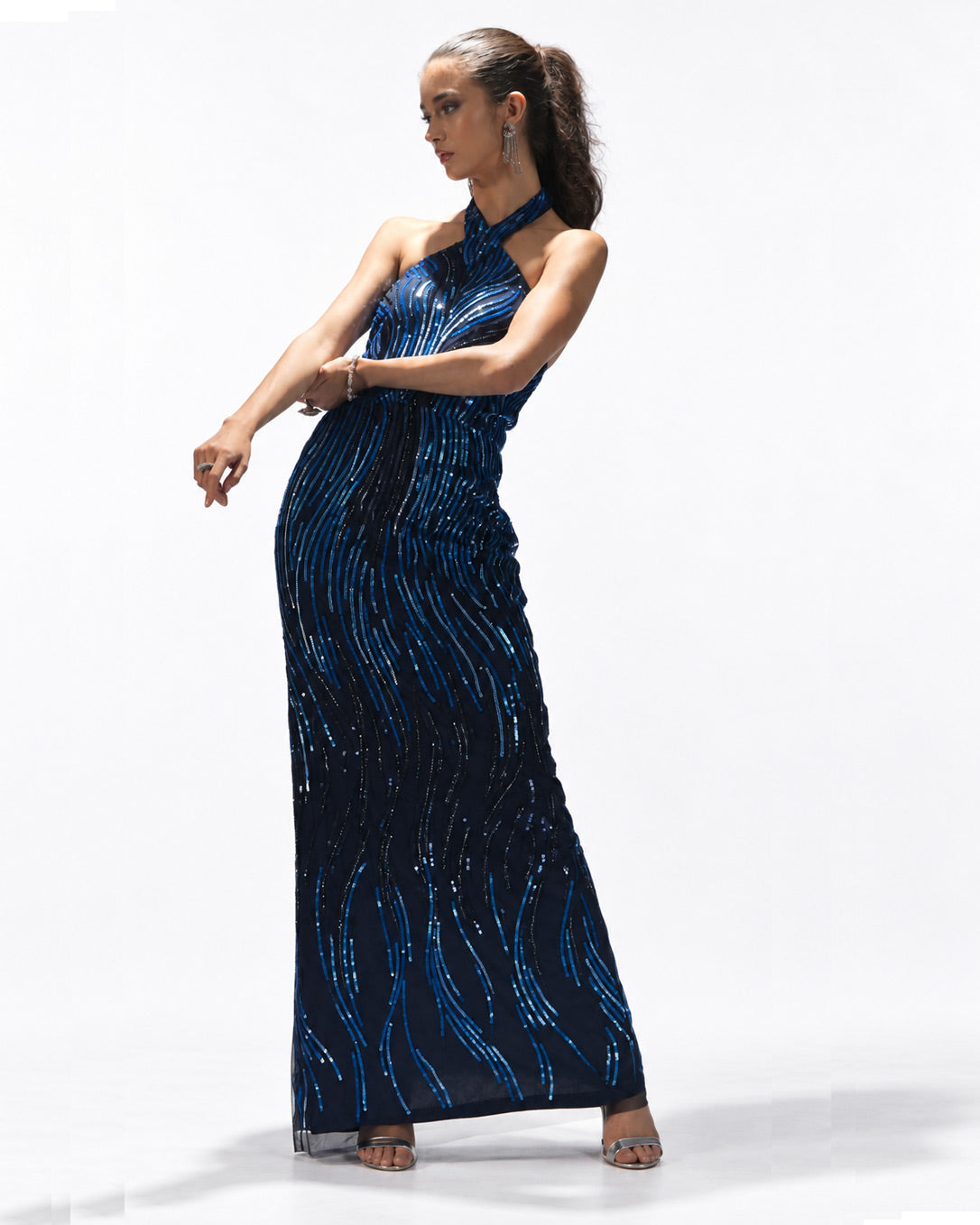 Nocturne Wave Gown
