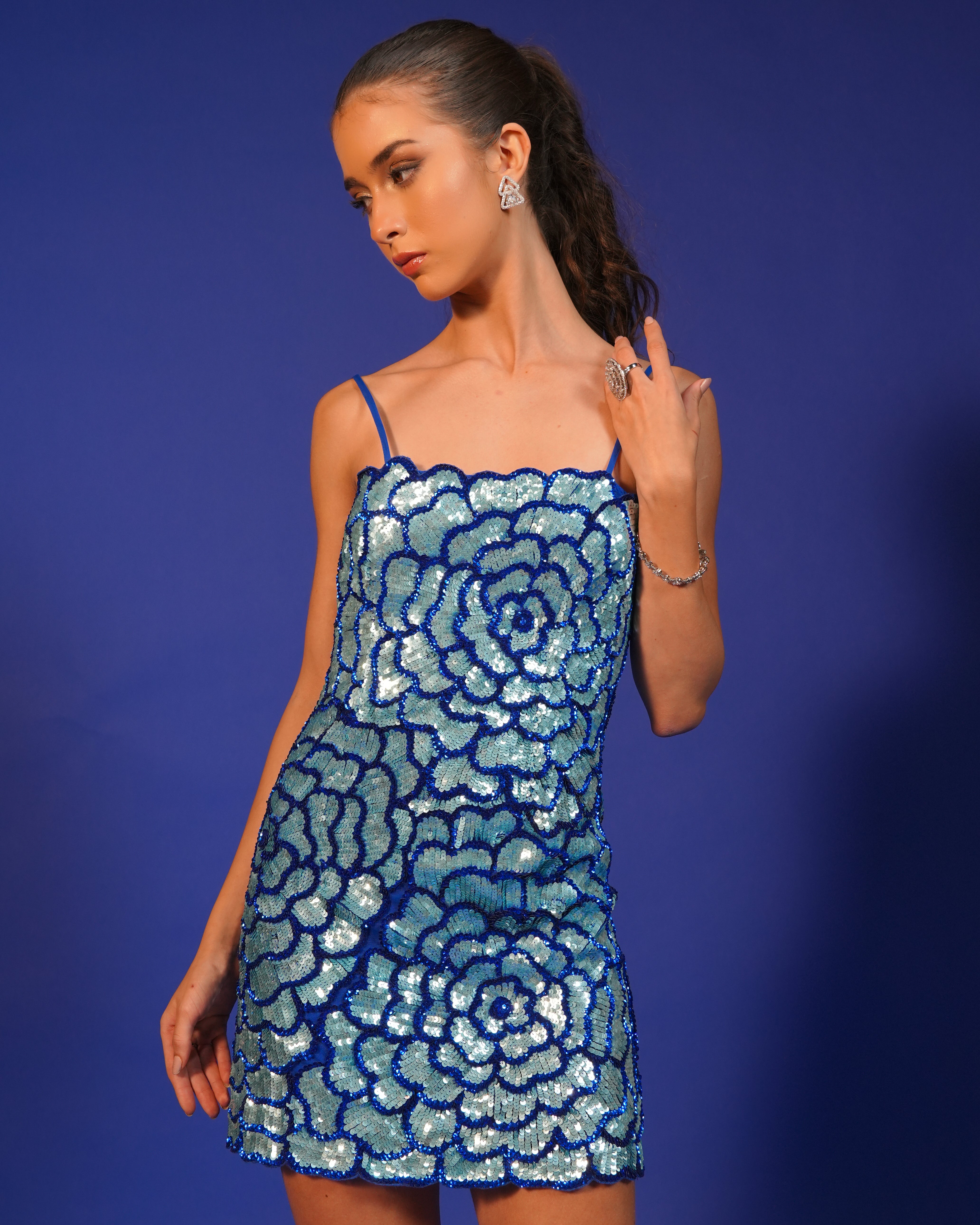 Azure Mini Dress