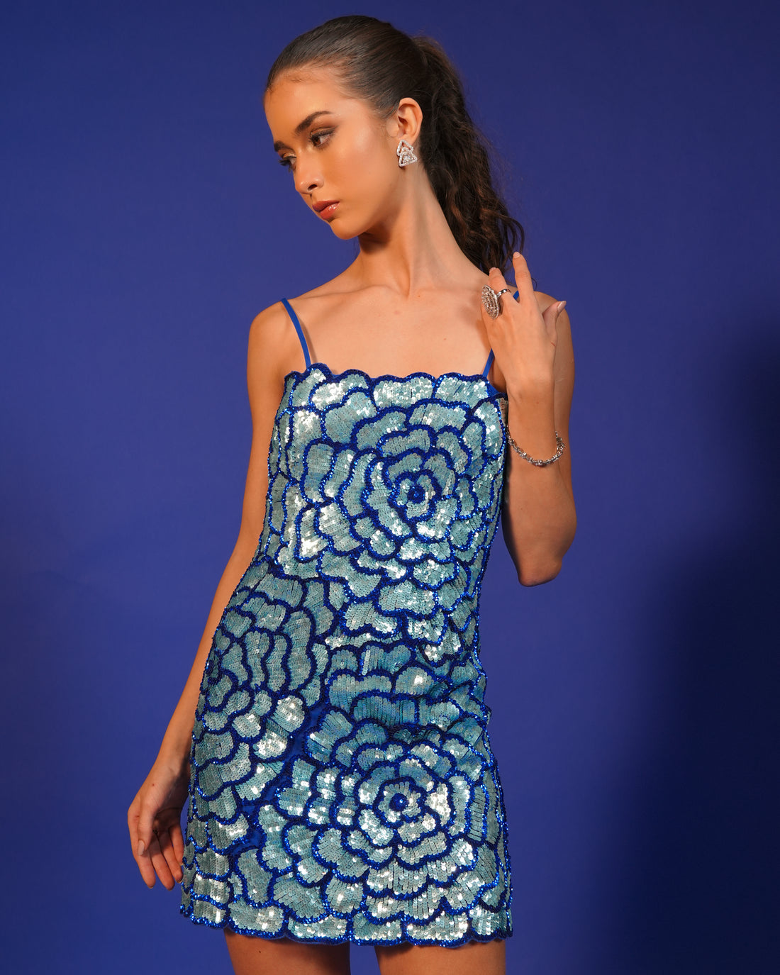 Azure Mini Dress