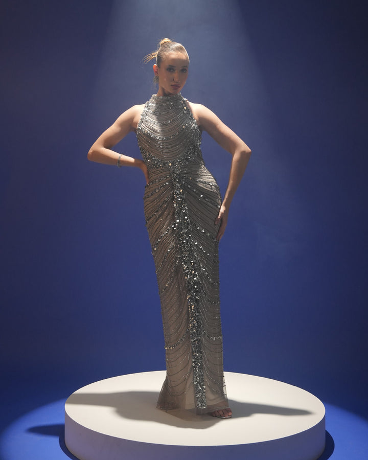Silver Siren Gown