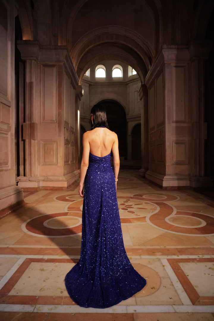 Adrianna Blue Gown