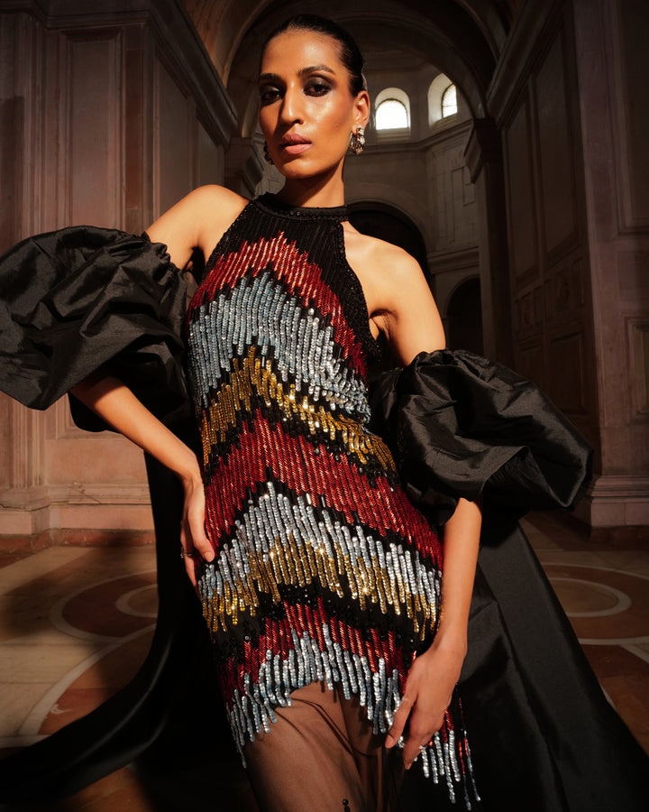 Pryzm Sheer Gown
