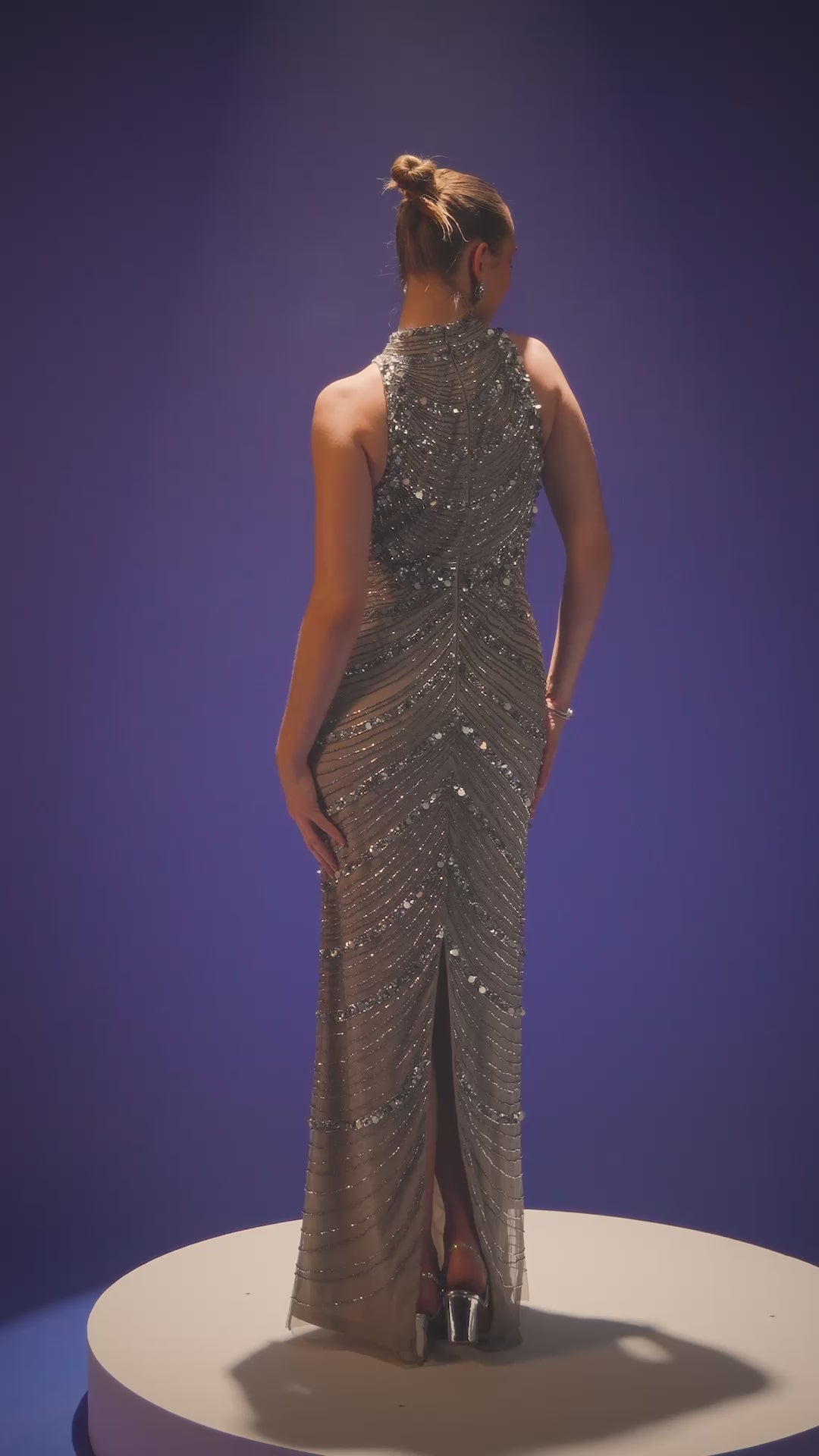 Silver Siren Gown