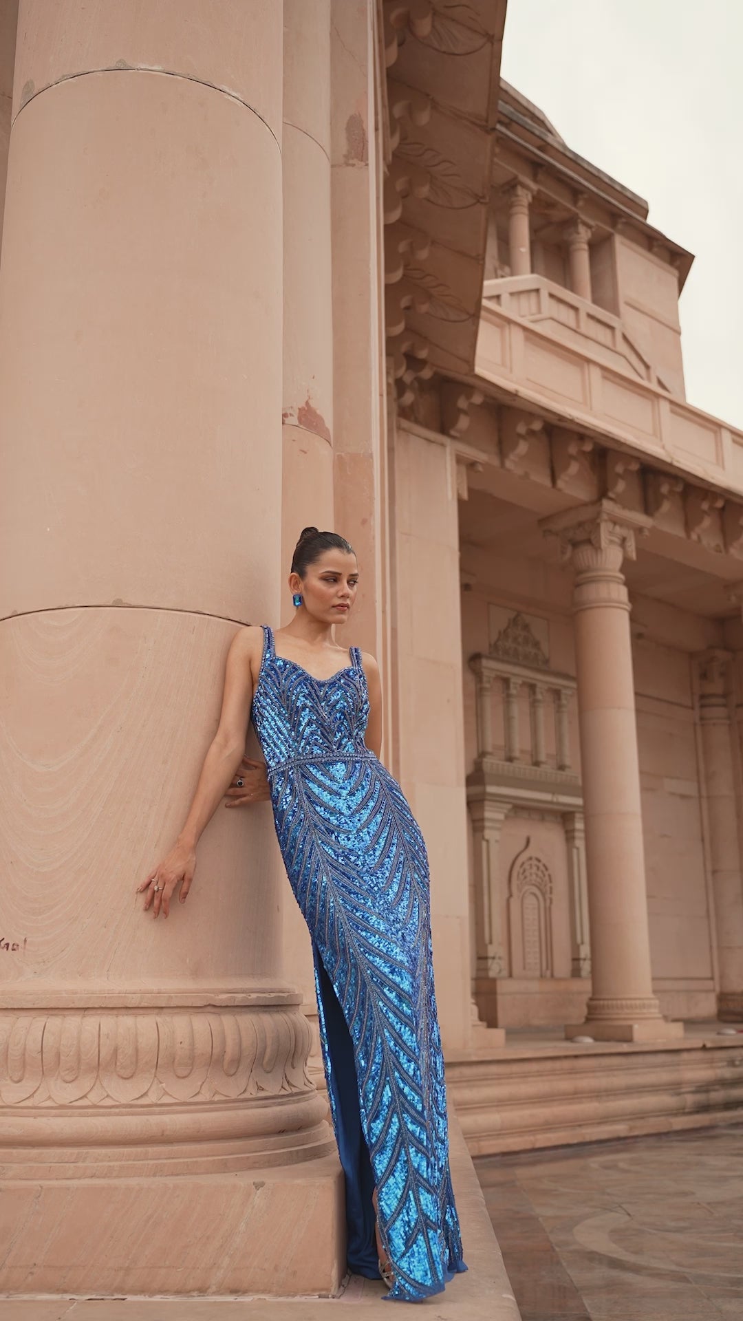 Kiara Blue Dress